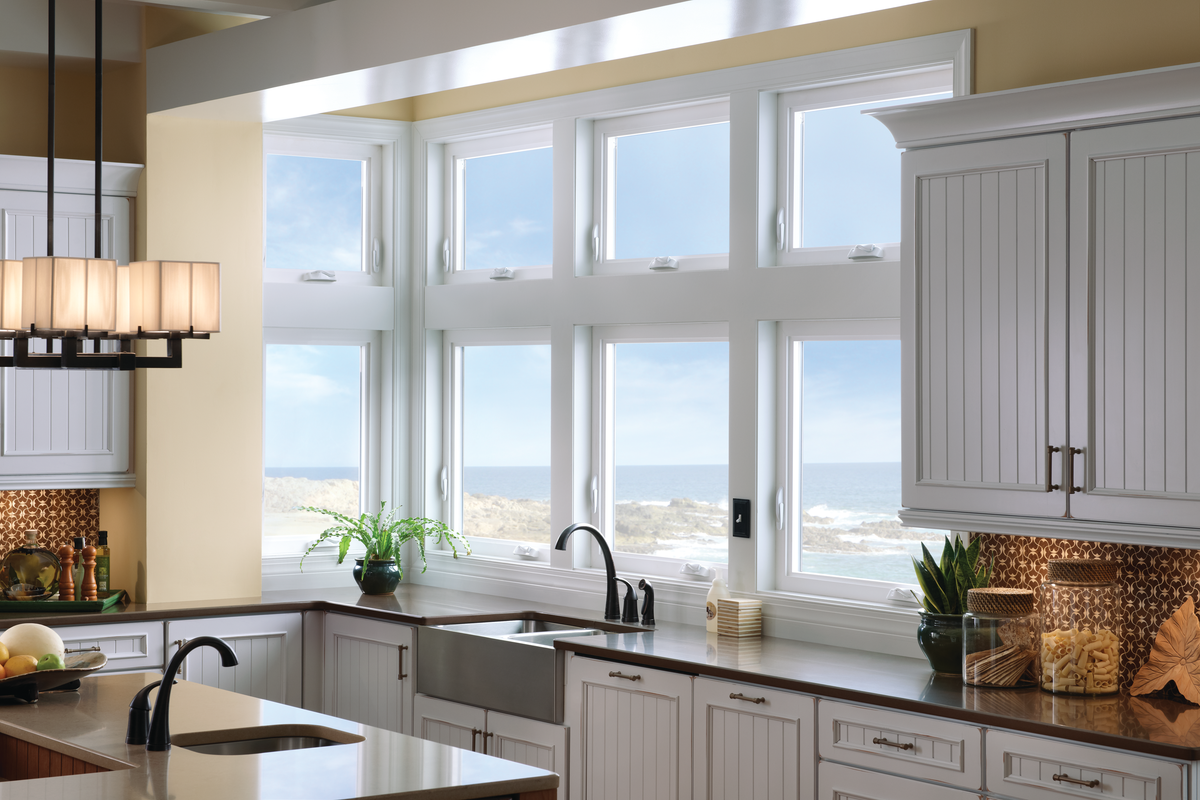V400 Tuscany windows in a kitchen