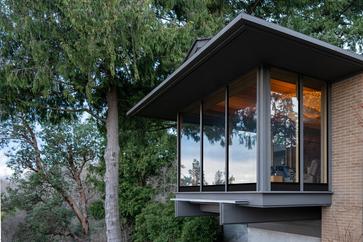 C700 Series windows on a modern home